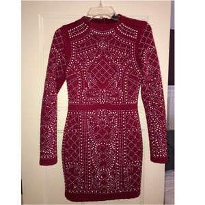 Stunning Maroon Bodycon